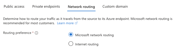 Routing Affinity for Service Endpoints
