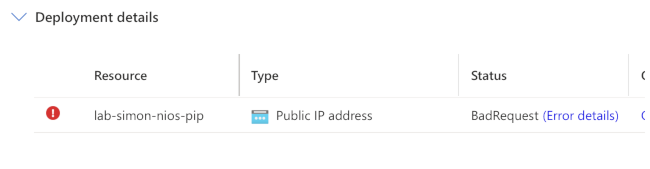 Infoblox NIOS Public IP Address Error